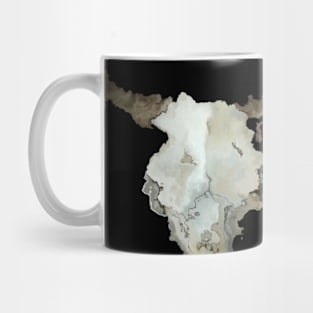 Boho Animal Skull Watercolor Mug